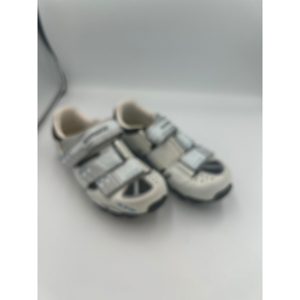 Shimano SH-WM60 Womens Mountain Bike Shoes White Silver SPD Size EU 38 US 6.5